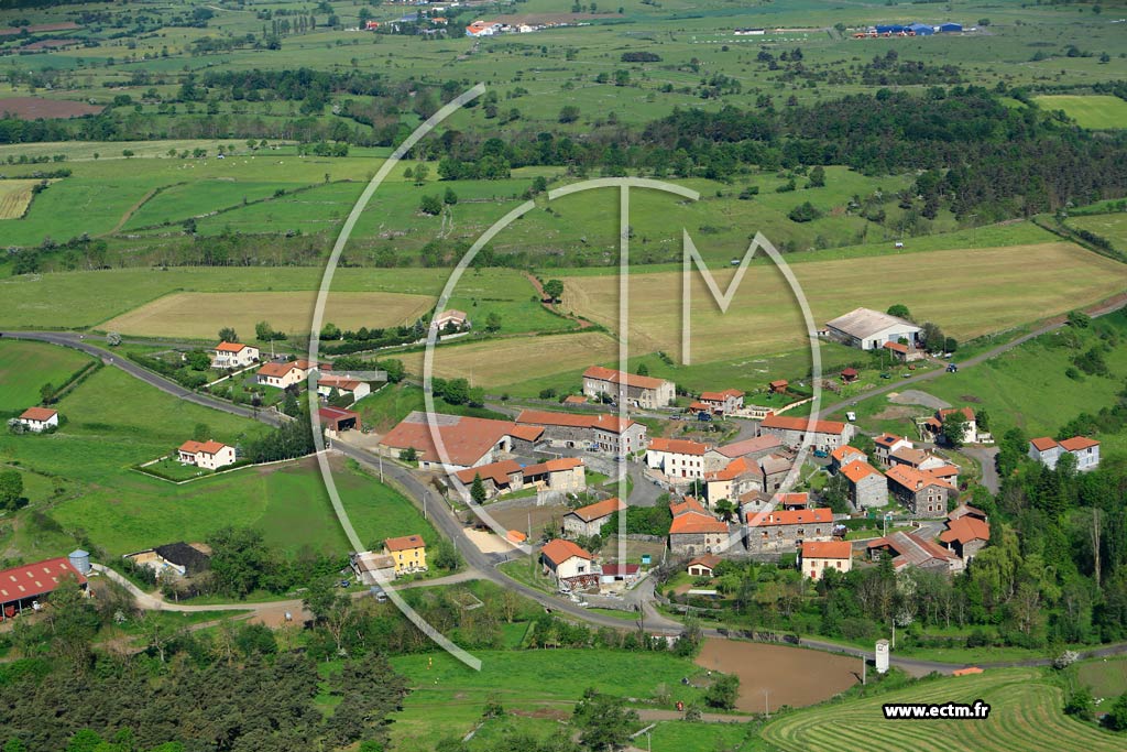 Photo arienne de Saint-Christophe-sur-Dolaison (Dolaizon)