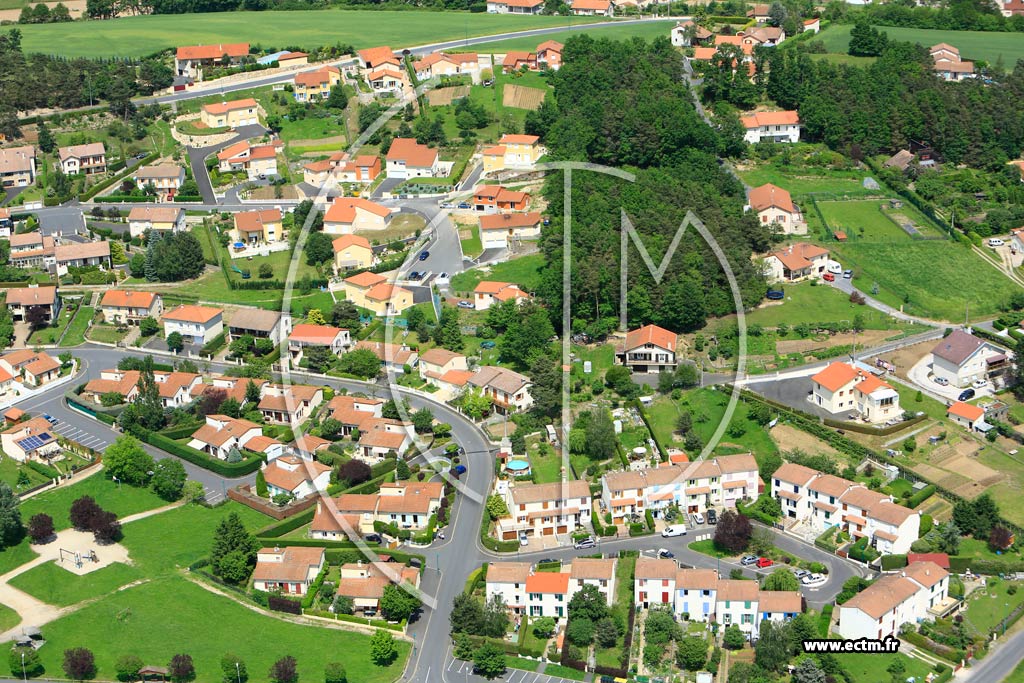 Photo arienne de Saint-Germain-Laprade (Le Farron)