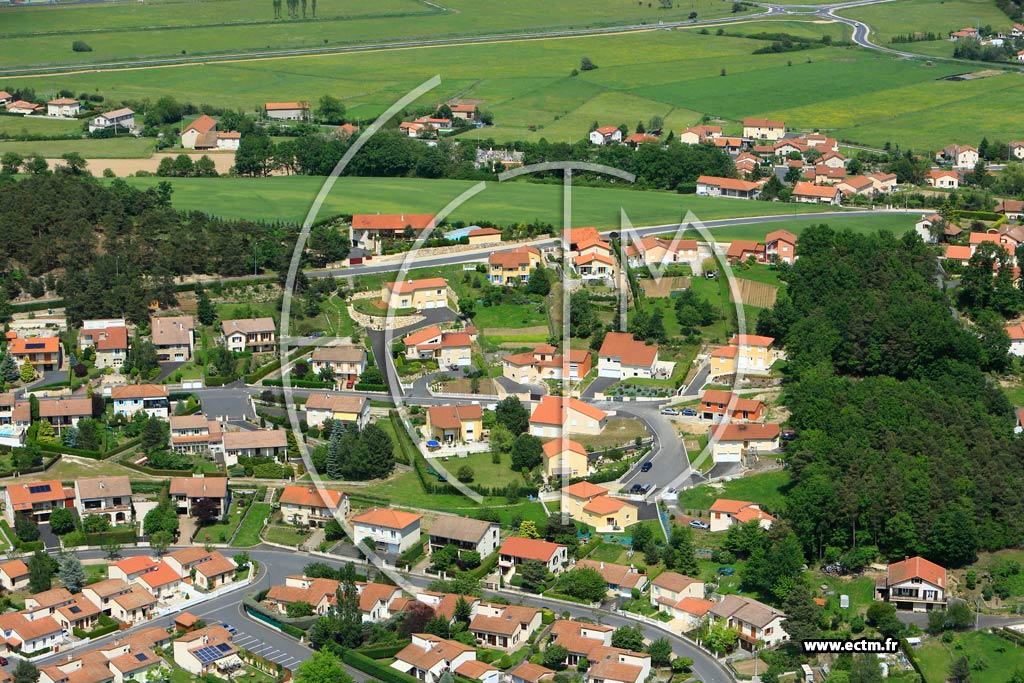 Photo arienne de Saint-Germain-Laprade (Le Farron)