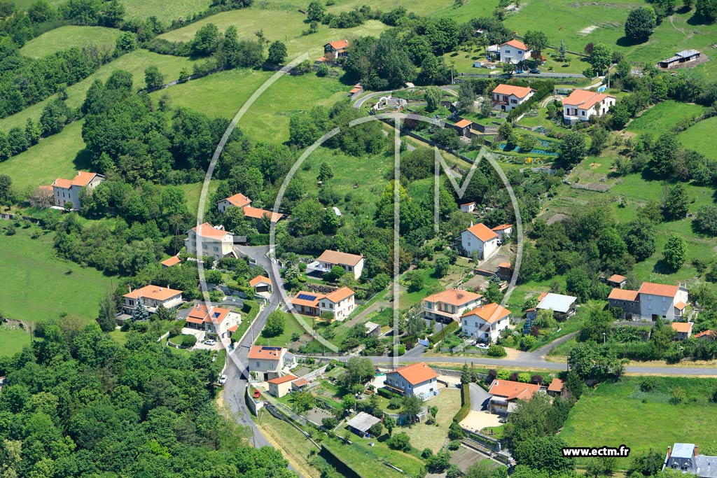 Photo arienne de Saint-Germain-Laprade (Plaisance)