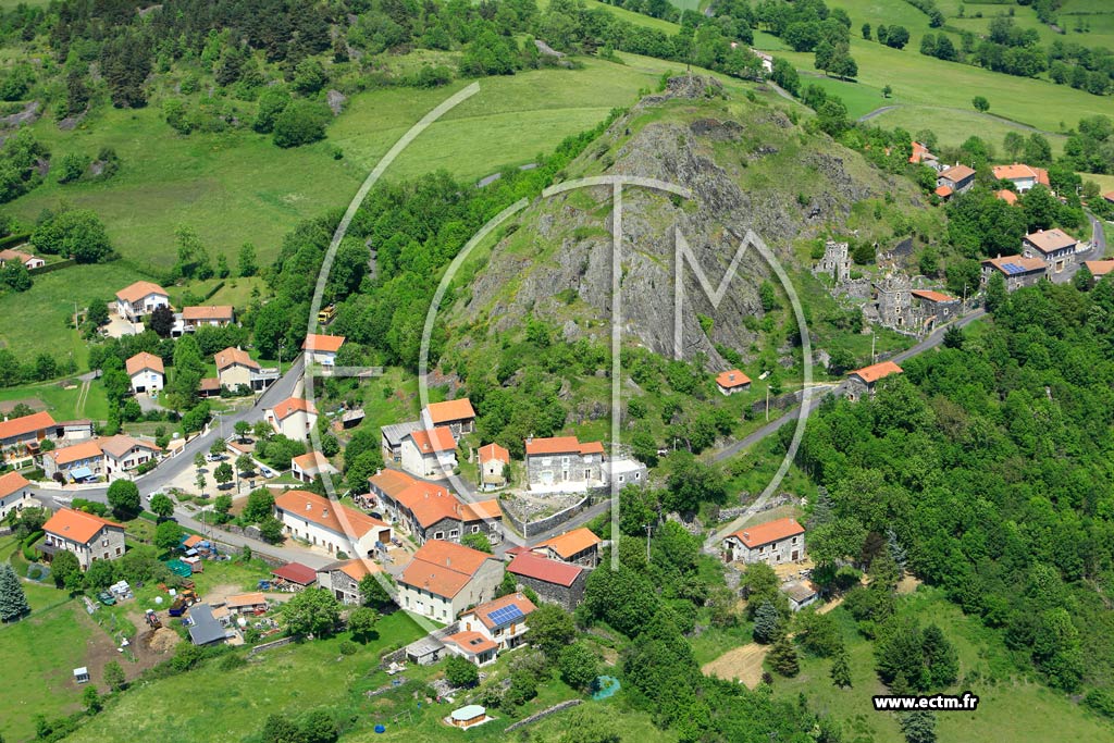 Photo arienne de Saint-Germain-Laprade (Servissac)