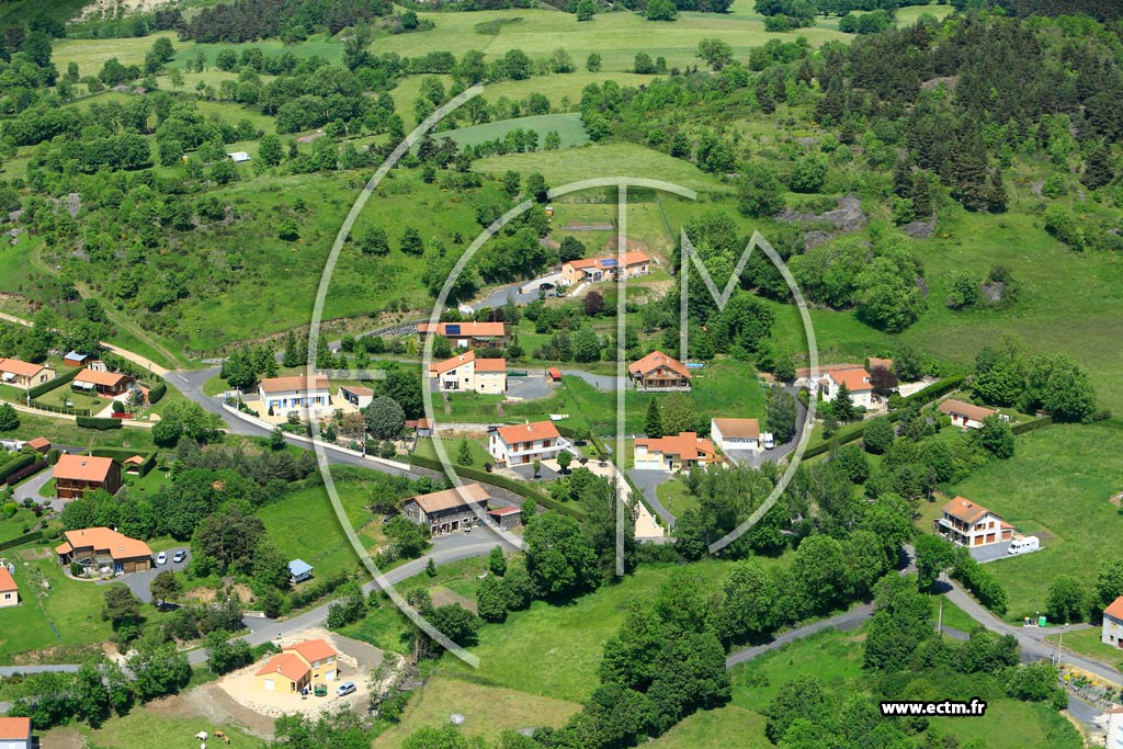 Photo arienne de Saint-Germain-Laprade (Servissac)