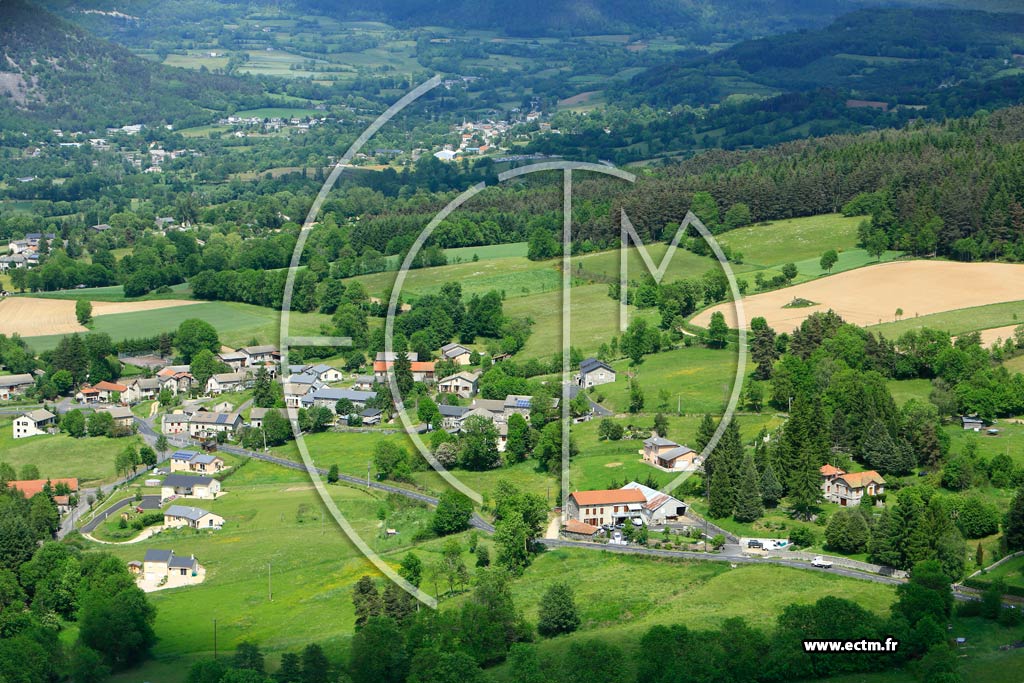 Photo arienne de Saint-Pierre-Eynac (Aupinhac)