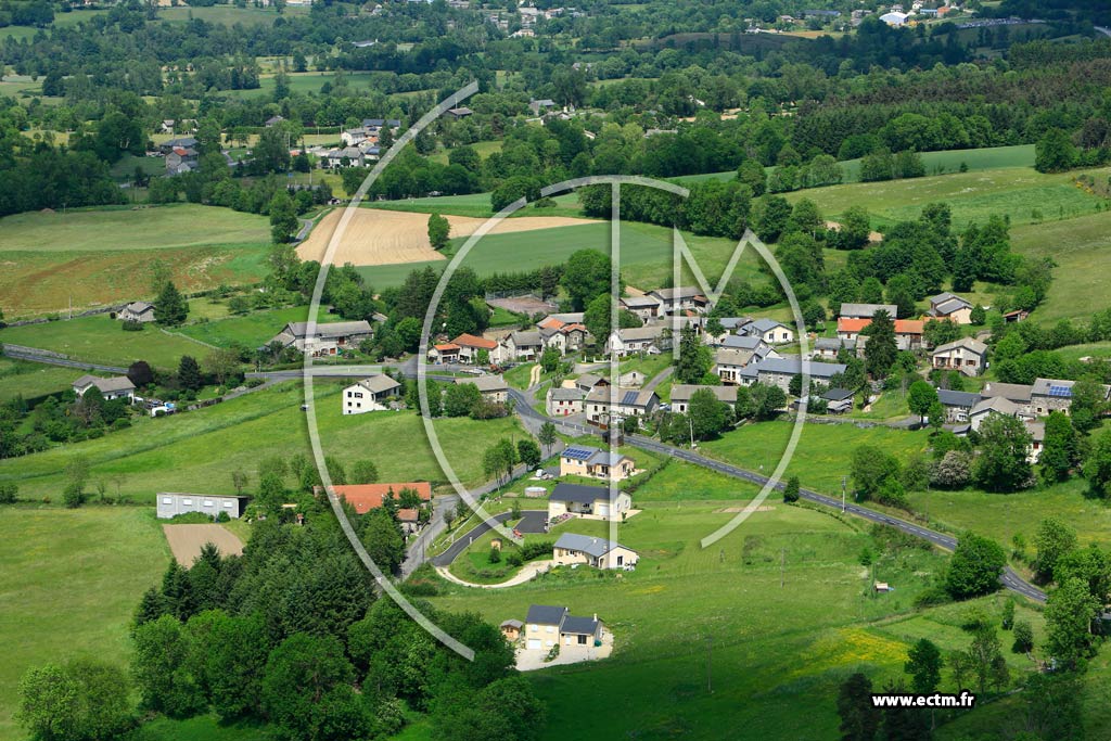 Photo arienne de Saint-Pierre-Eynac (Aupinhac)
