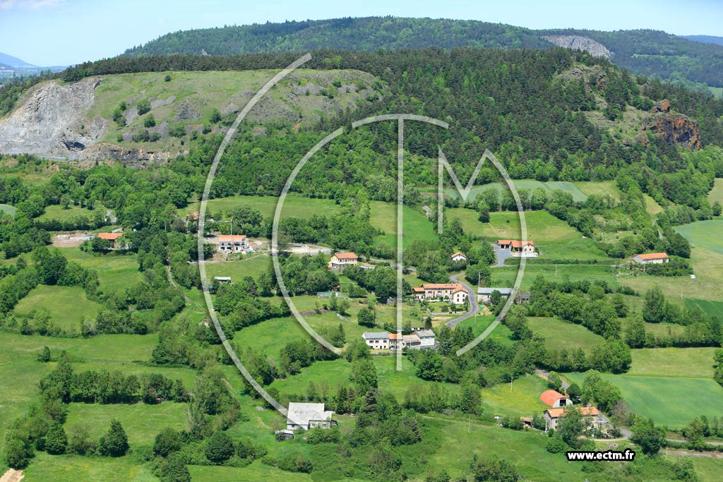 Photo arienne de Saint-Pierre-Eynac (Les Bastides)