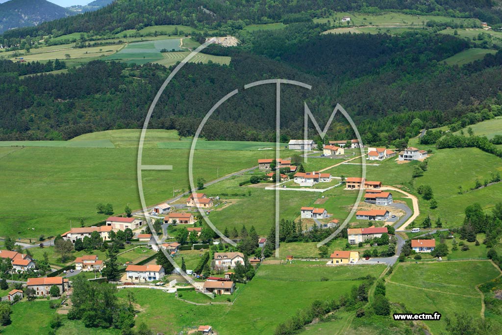 Photo arienne de Saint-Pierre-Eynac (Tournecol)
