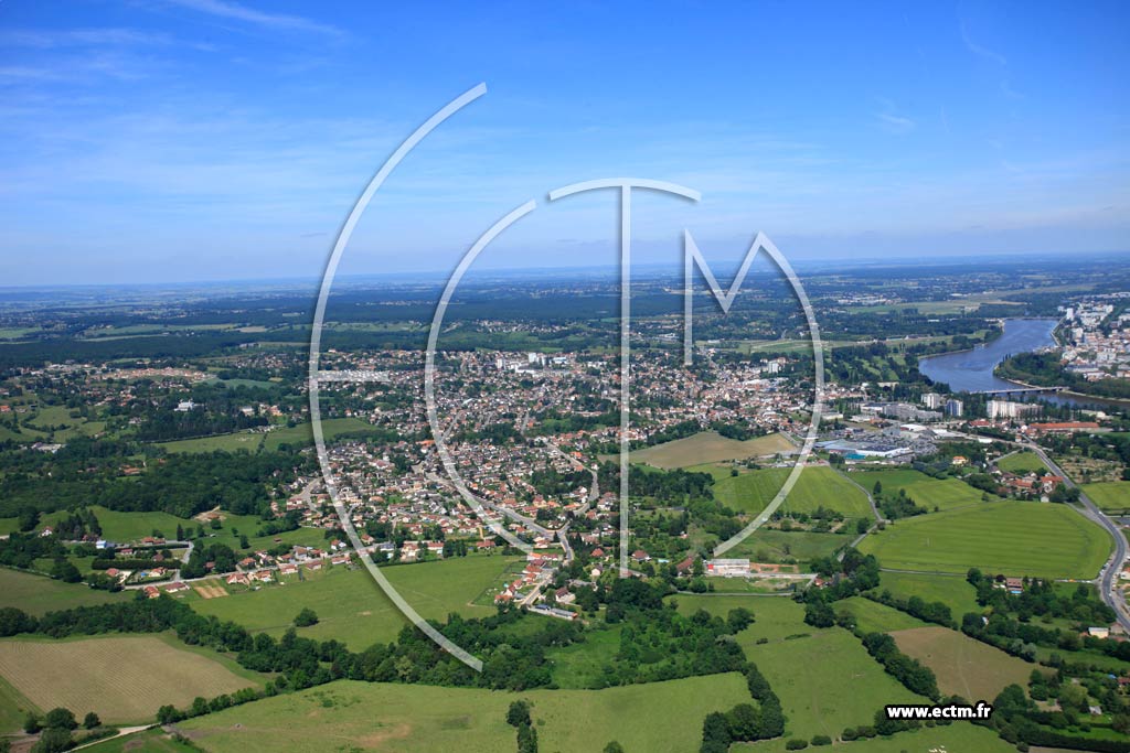 Photo arienne de Bellerive-sur-Allier