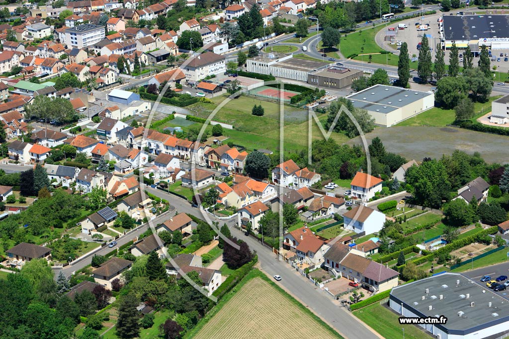 Photo arienne de Bellerive-sur-Allier