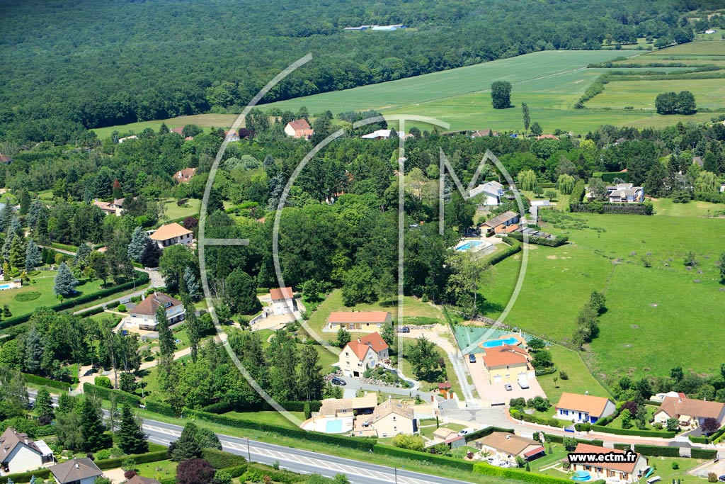 Photo arienne de Bellerive-sur-Allier (Beauregard)