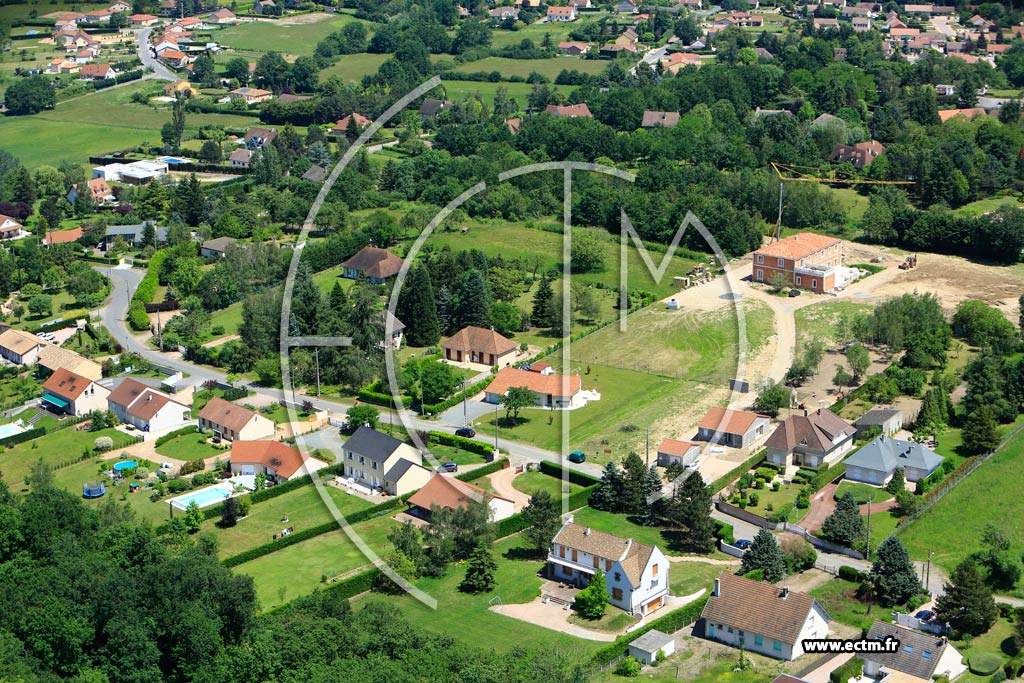 Photo arienne de Bellerive-sur-Allier (Beauregard)