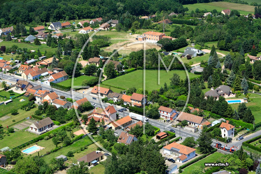 Photo arienne de Bellerive-sur-Allier (Champ Roubeau)