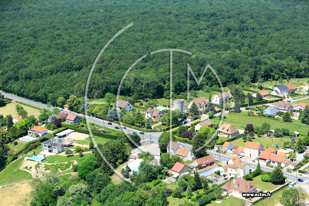 Photo arienne de Bellerive-sur-Allier (Champ Roubeau)