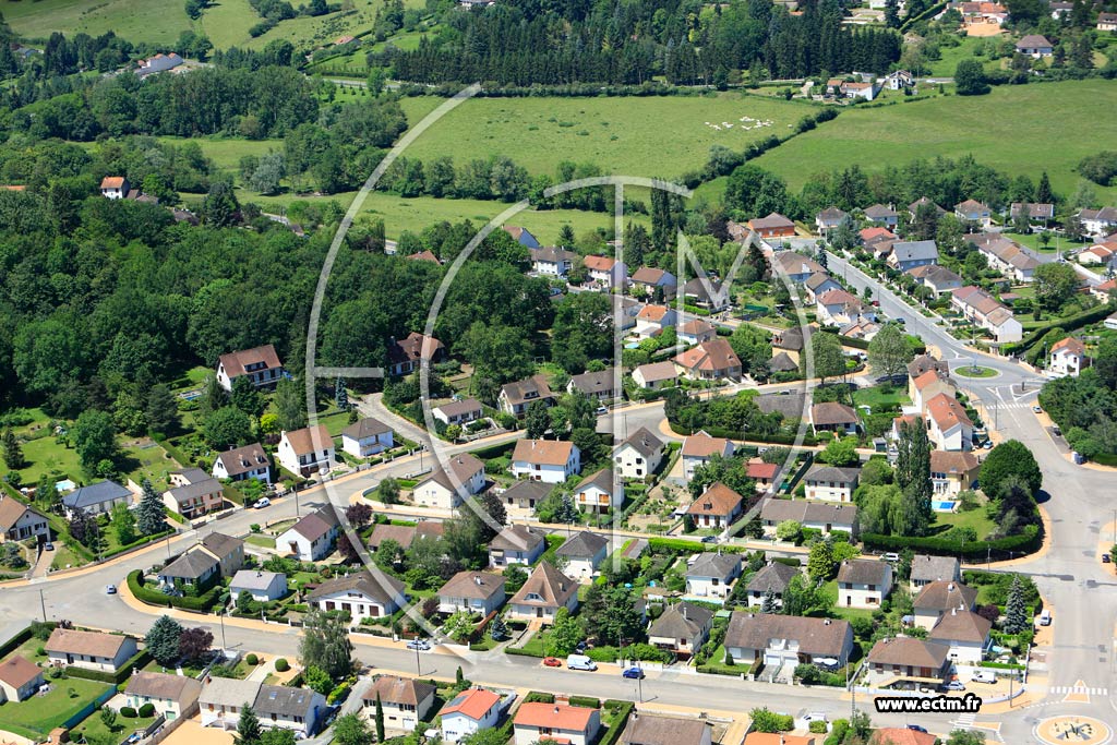 Photo arienne de Bellerive-sur-Allier (Chantemerle)