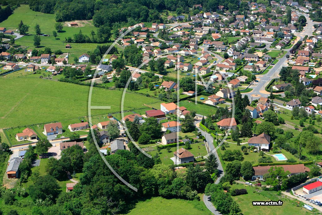 Photo arienne de Bellerive-sur-Allier (Chantemerle)