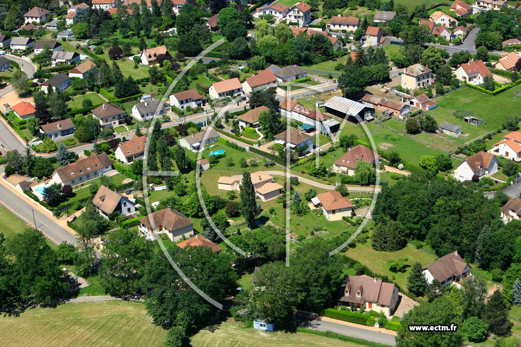 Photo arienne de Bellerive-sur-Allier (Hameau de la Prairie)