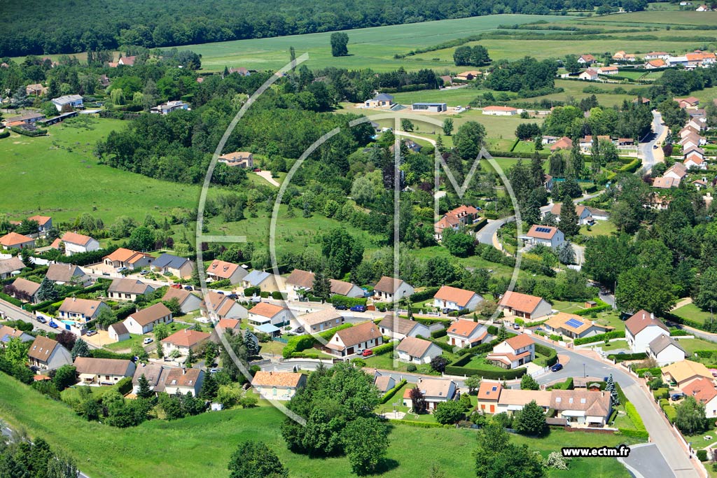 Photo arienne de Bellerive-sur-Allier (Les Guinames)