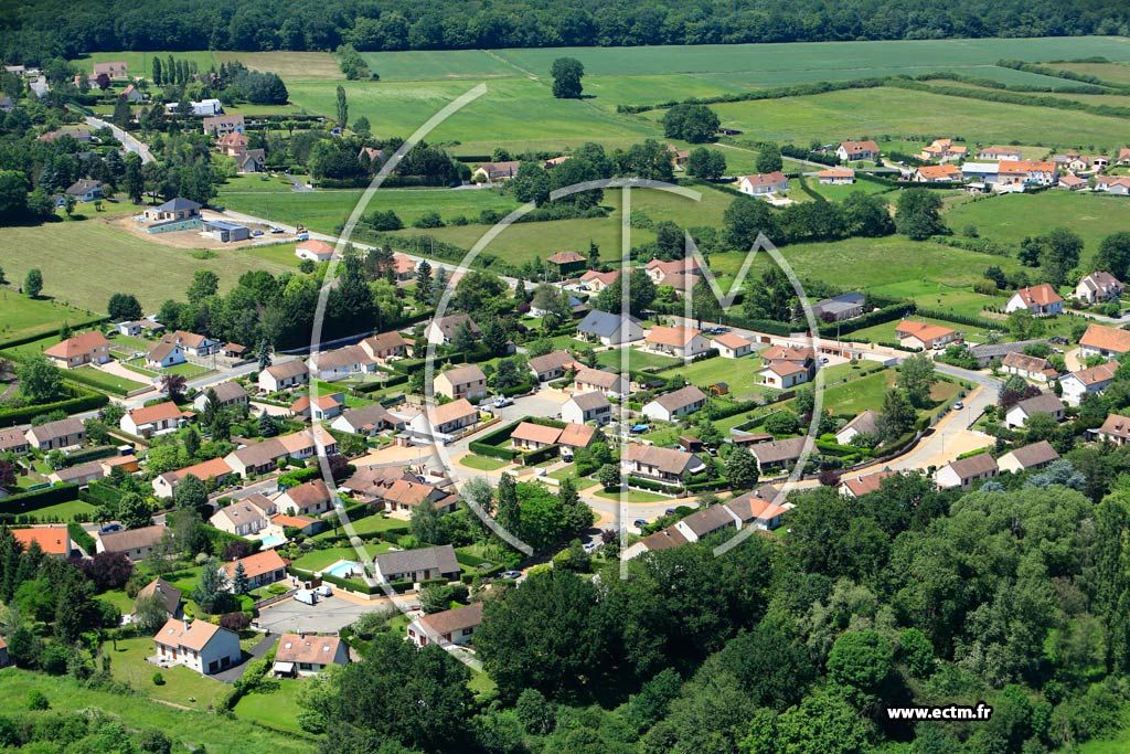 Photo arienne de Bellerive-sur-Allier (Les Guinames)