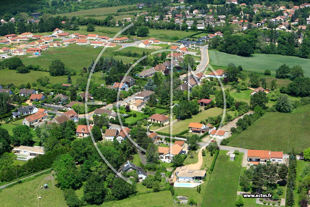 Photo arienne de Bellerive-sur-Allier (Les Justices)