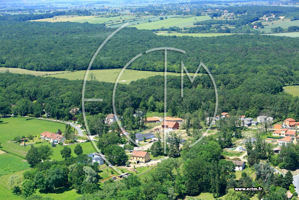 Photo arienne de Bellerive-sur-Allier (Les Justices)