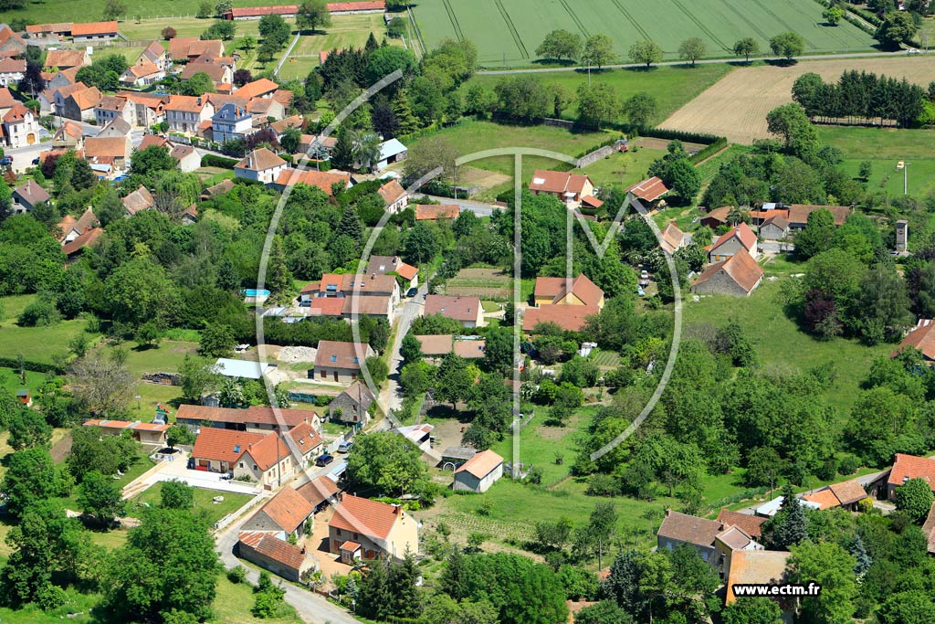 Photo arienne de Biozat