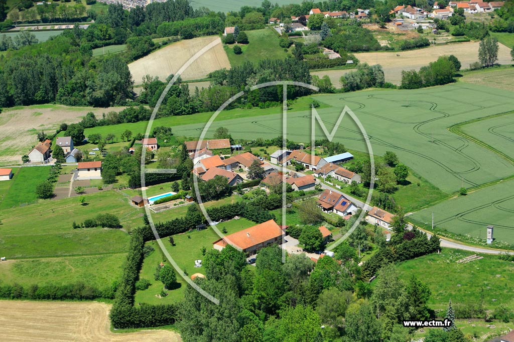 Photo arienne de Brot-Vernet (L'Anglard)