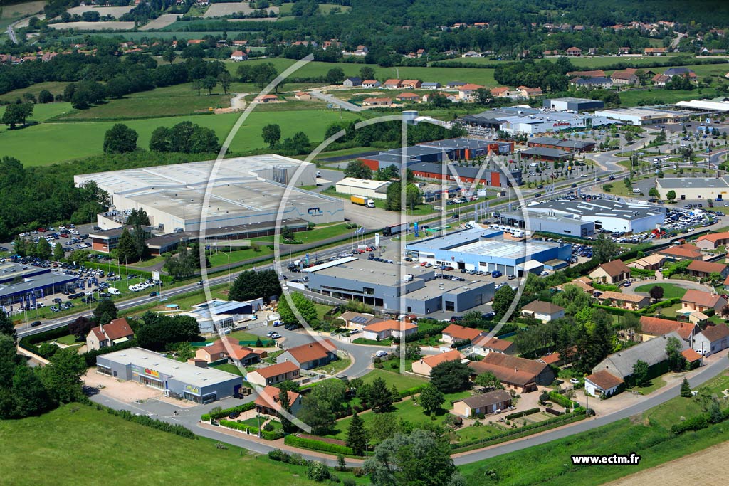 Photo arienne de Charmeil (La Font du Port)