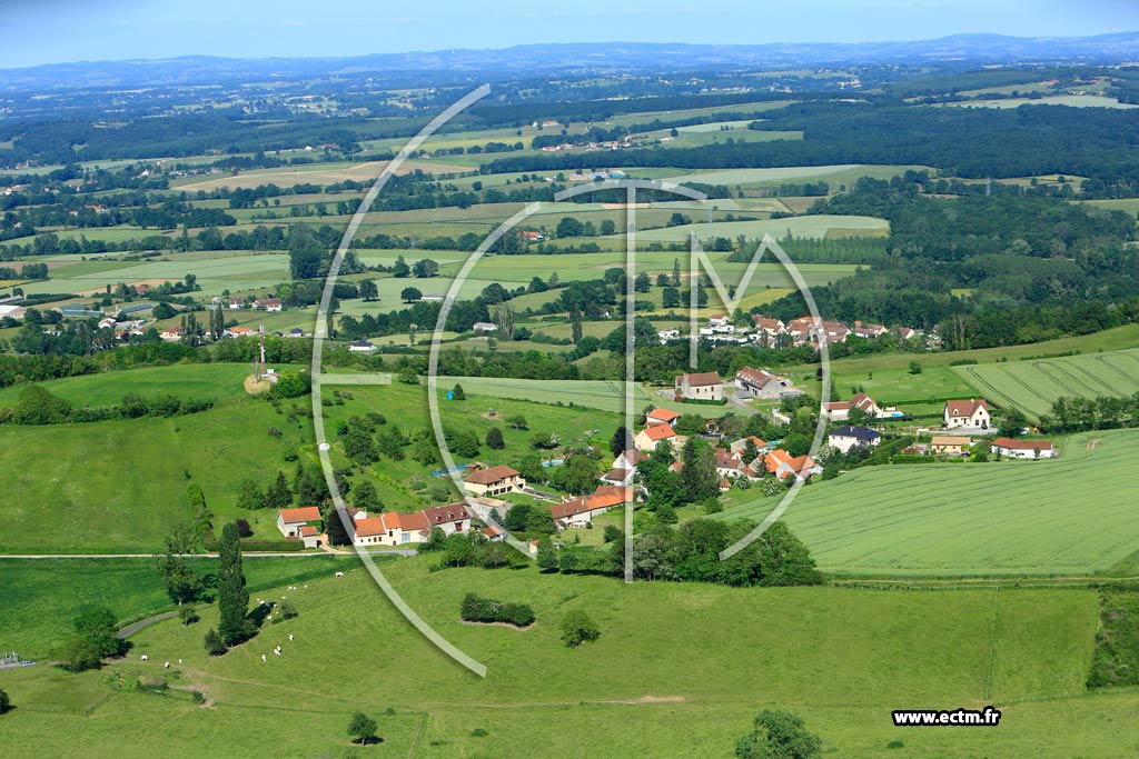 Photo arienne de Creuzier-le-Neuf (Les Chambards)