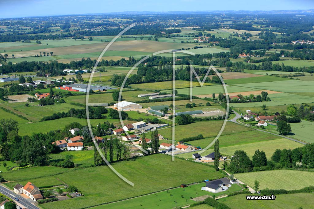 Photo arienne de Creuzier-le-Neuf (Palabost)