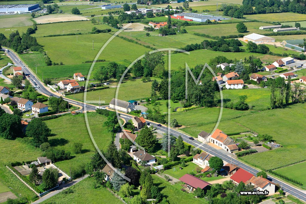 Photo arienne de Creuzier-le-Neuf (Palabost)