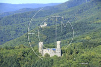 67140 Andlau - photo - Andlau (Chteau du Haut Andlau)