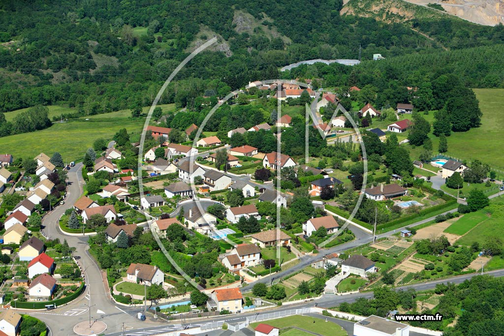 Photo arienne de Cusset (Les Combes)