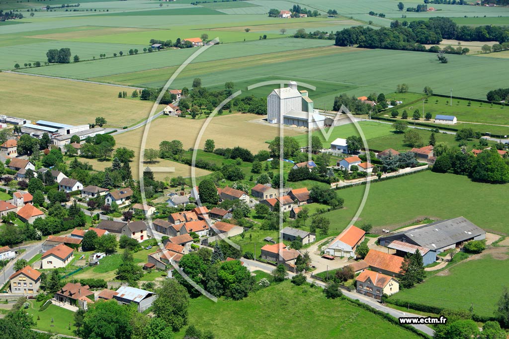 Photo arienne de Monteignet-sur-l'Andelot