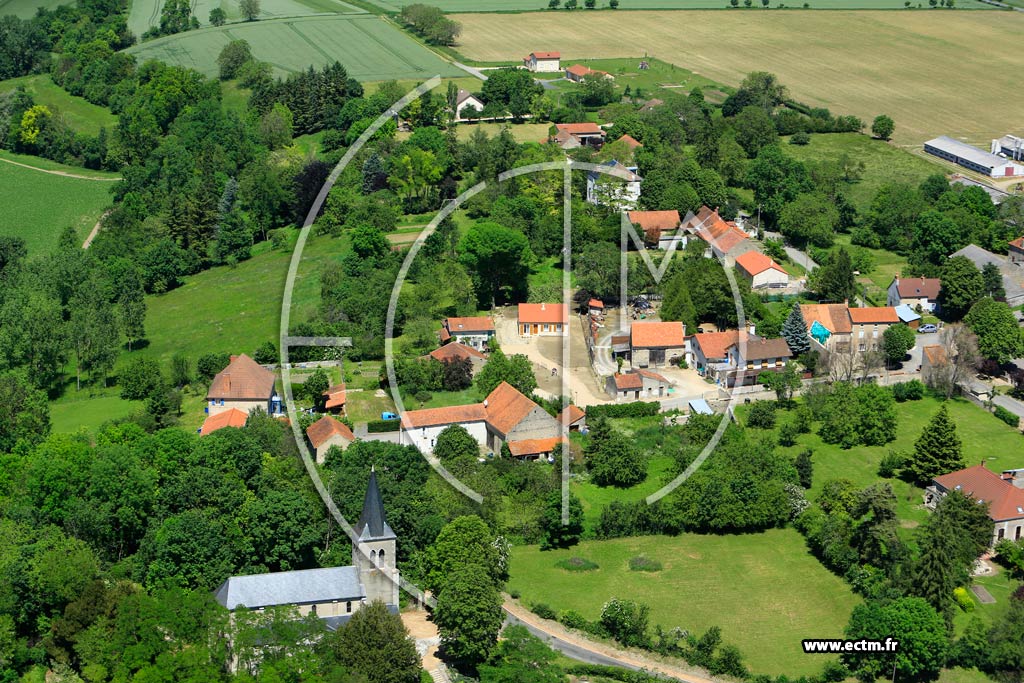 Photo arienne de Monteignet-sur-l'Andelot