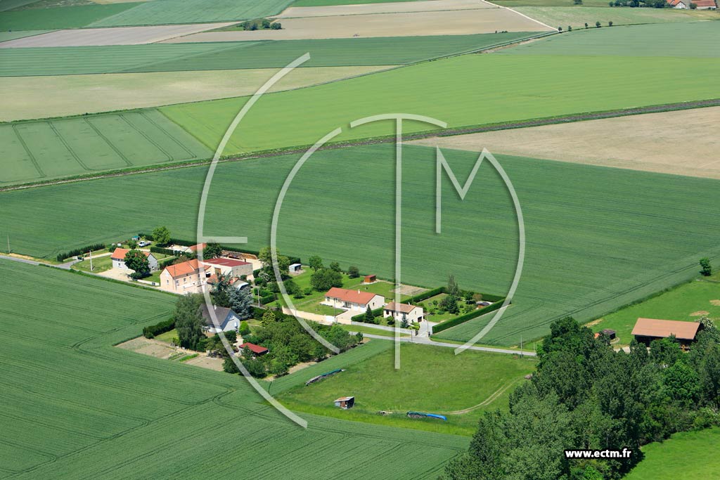 Photo arienne de Monteignet-sur-l'Andelot (Les Contamins)