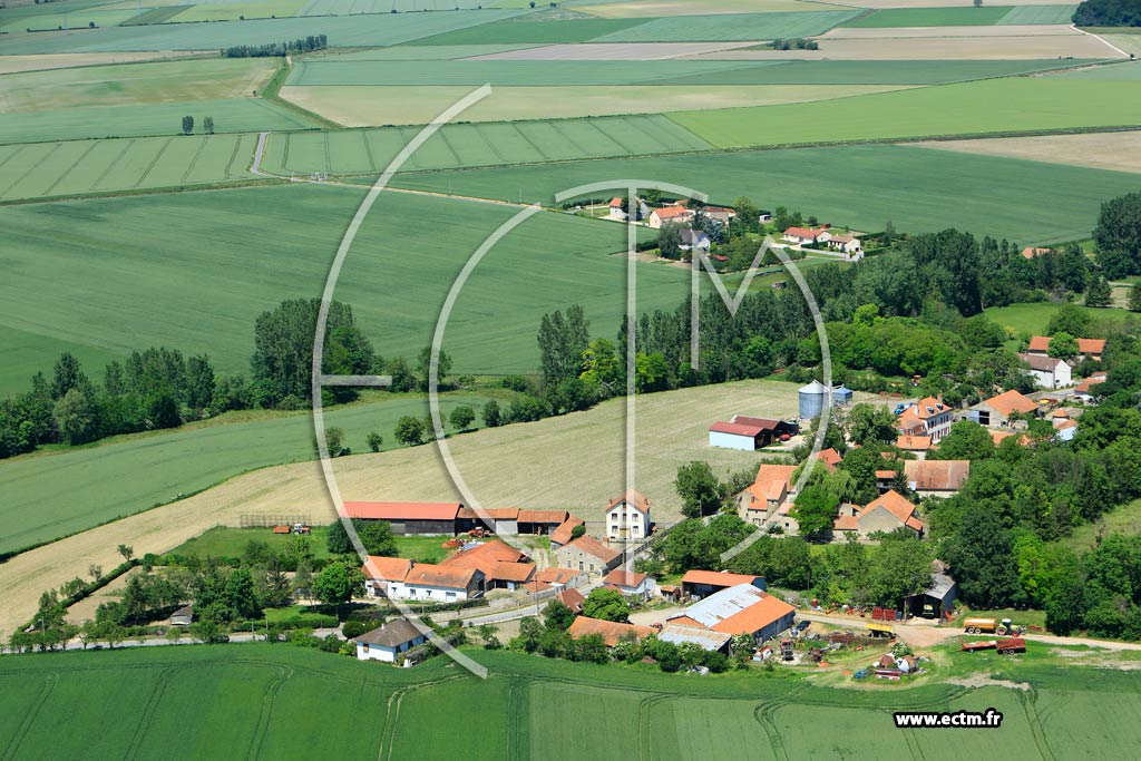 Photo arienne de Monteignet-sur-l'Andelot (Semautre)