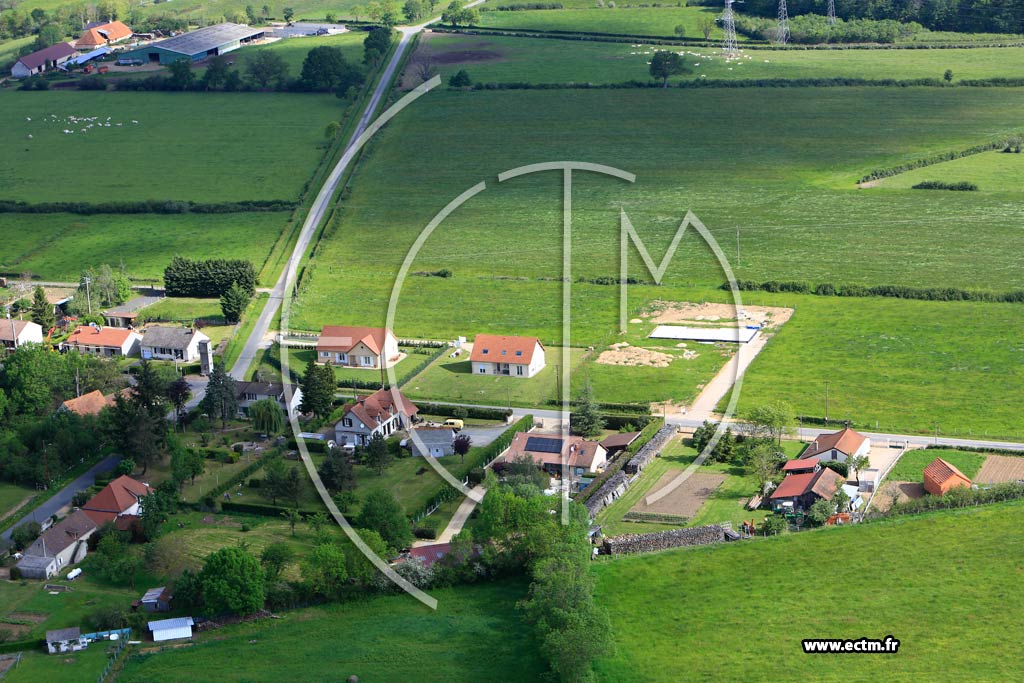 Photo arienne de Saint-Didier-la-Fort