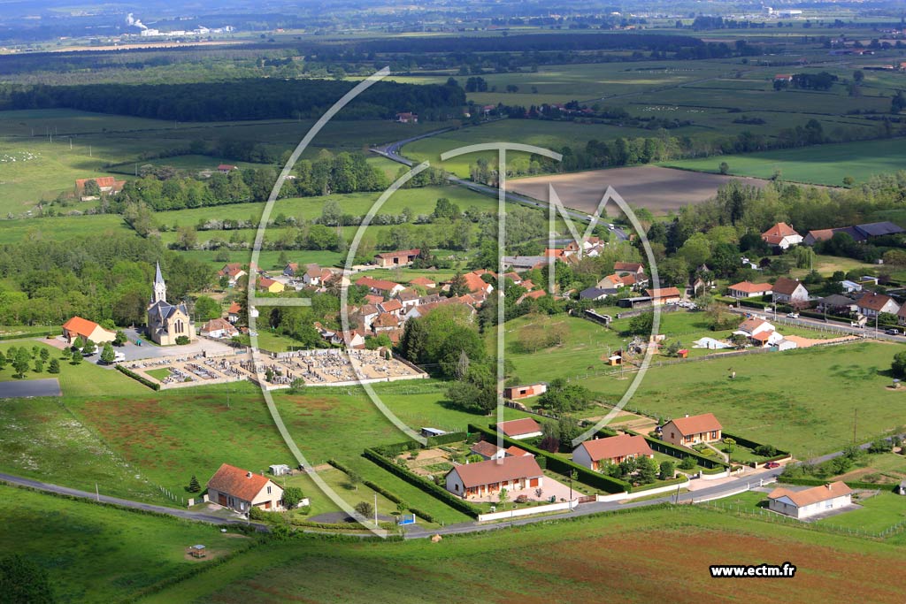 Photo arienne de Saint-Didier-la-Fort