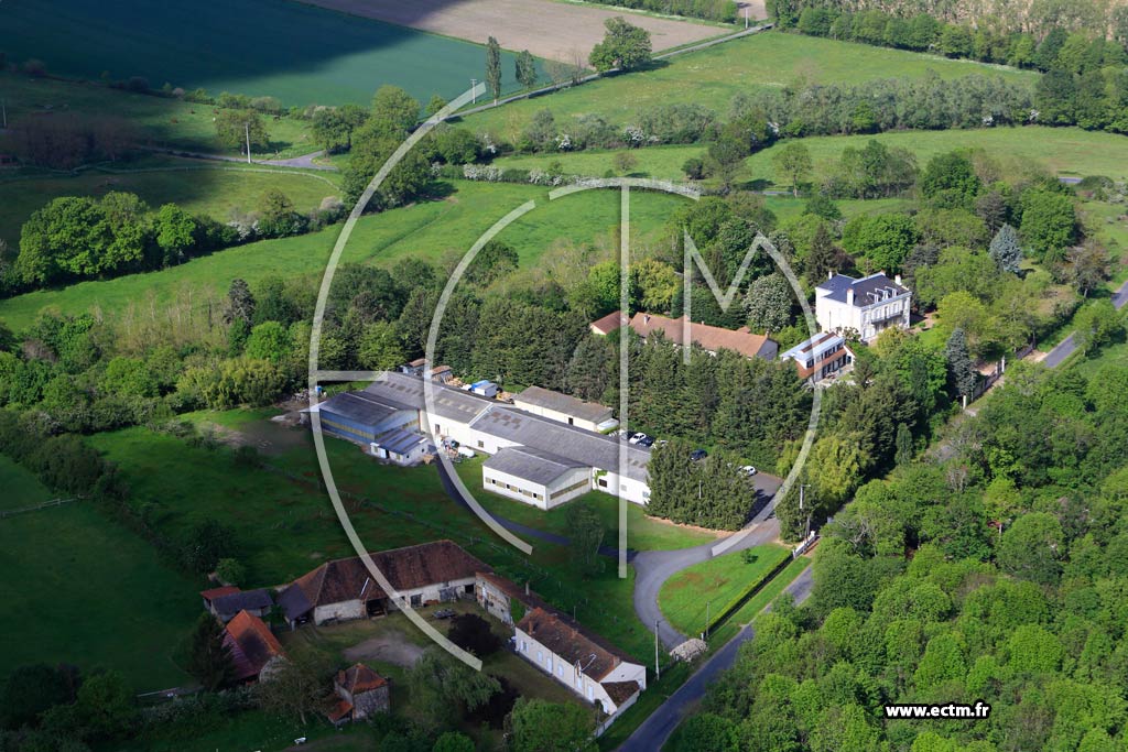 Photo arienne de Saint-Didier-la-Fort