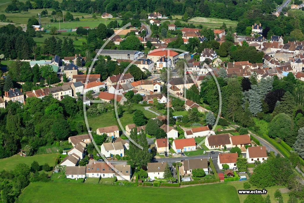 Photo arienne de Saint-Grand-le-Puy