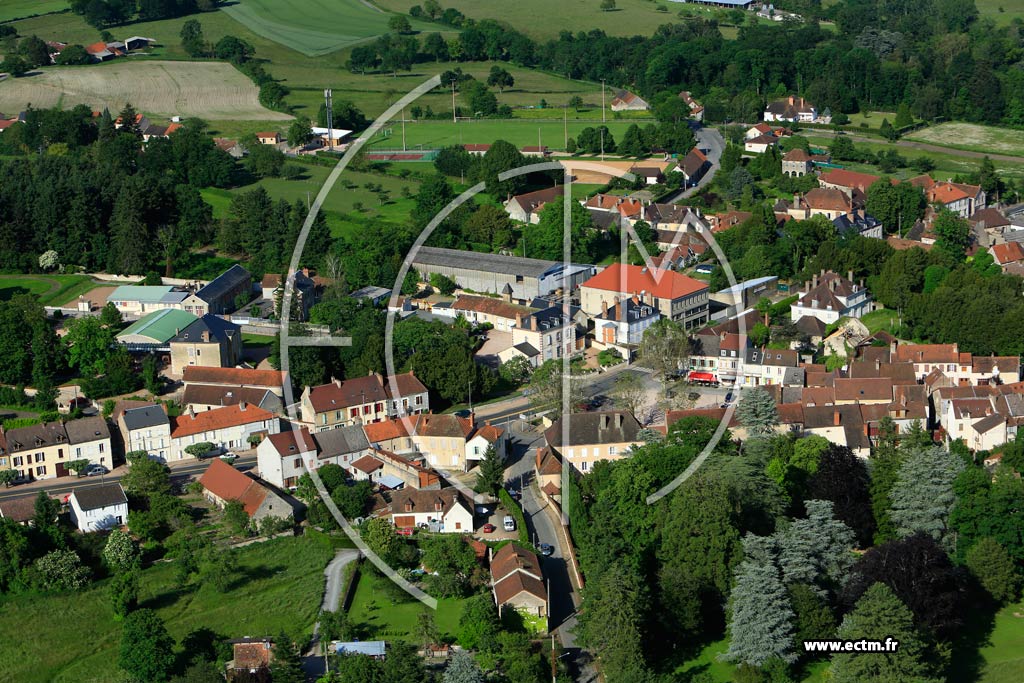 Photo arienne de Saint-Grand-le-Puy