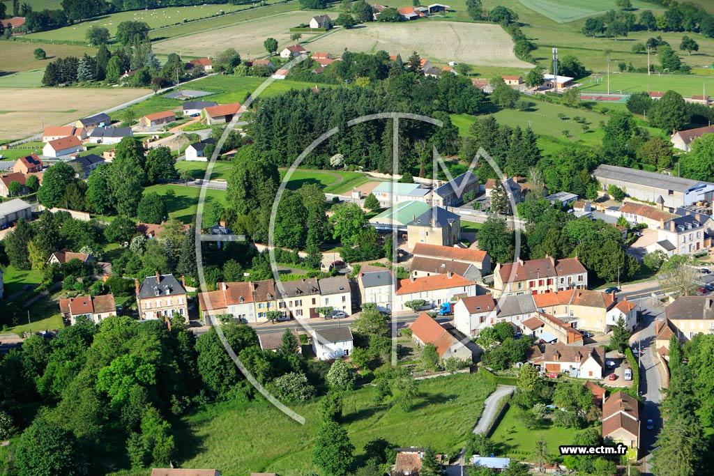 Photo arienne de Saint-Grand-le-Puy