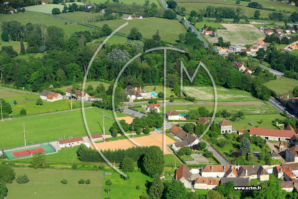 Photo arienne de Saint-Grand-le-Puy