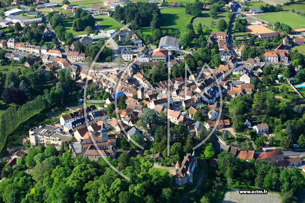 Photo arienne de Saint-Grand-le-Puy