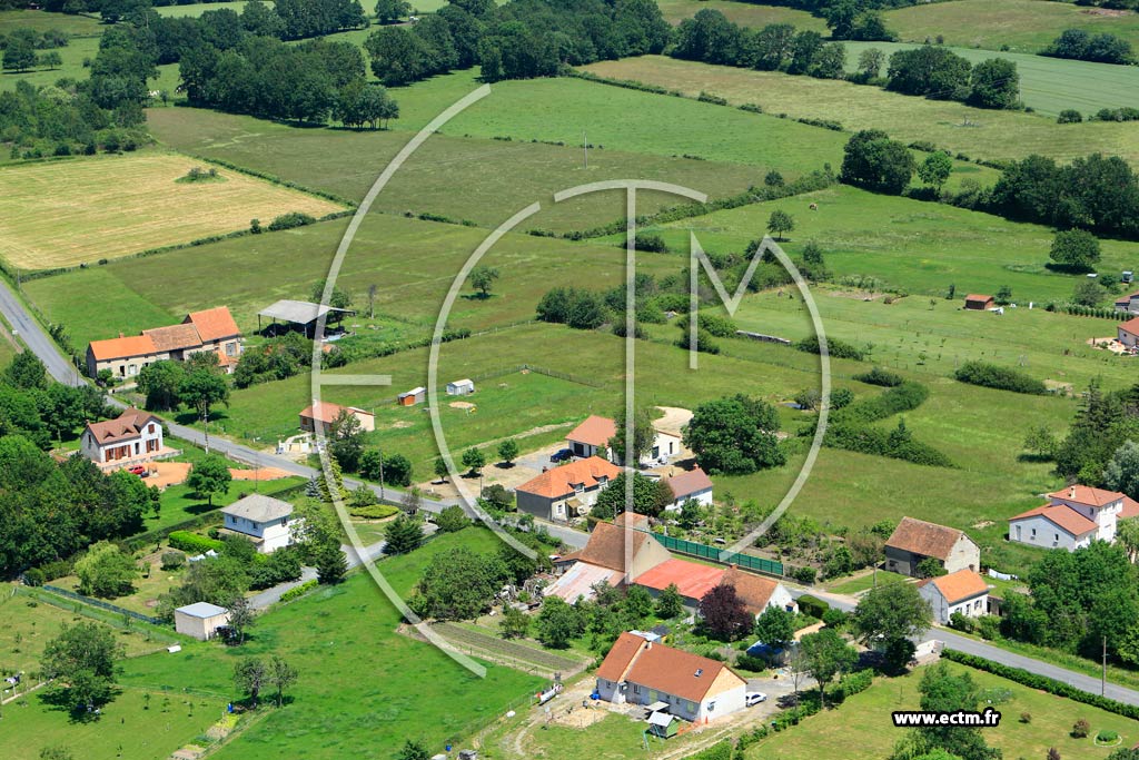 Photo arienne de Saint-Pont (La Chaume Bnite)