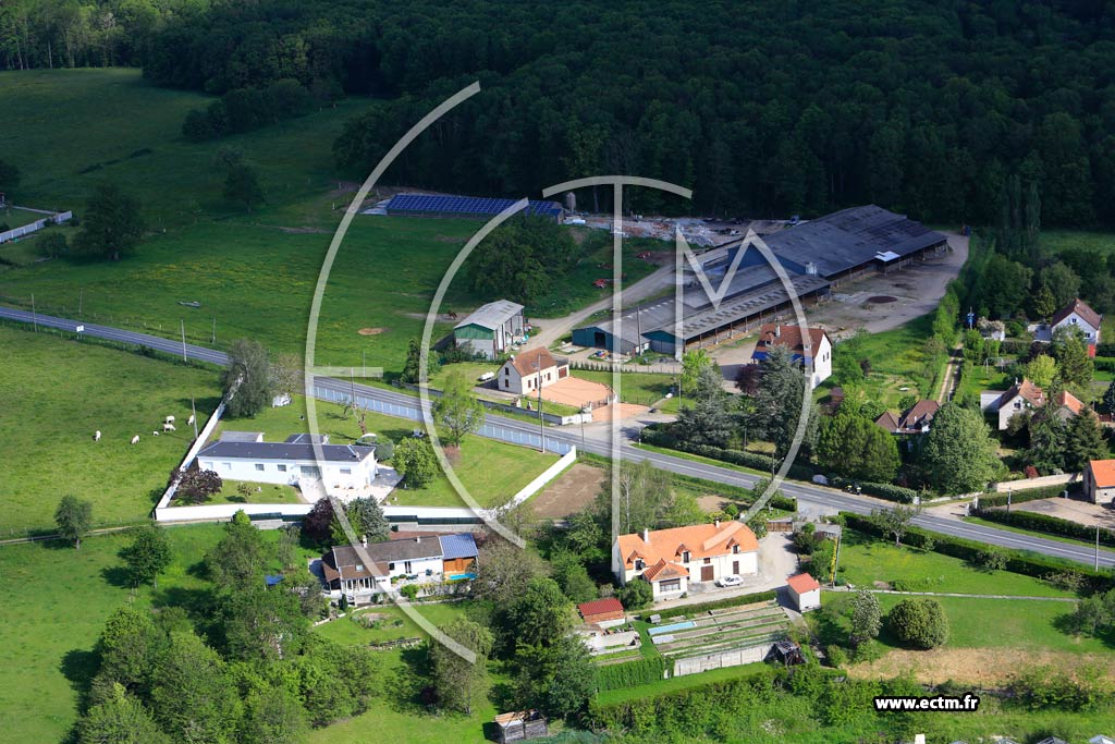Photo arienne de Saint-Rmy-en-Rollat