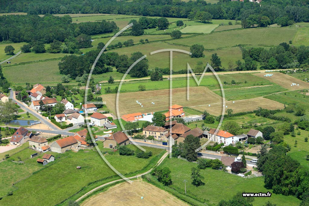 Photo arienne de Saint-Sylvestre-Pragoulin