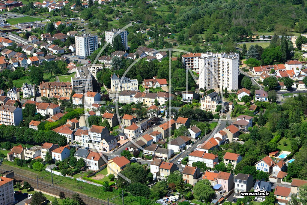 Photo arienne de Vichy