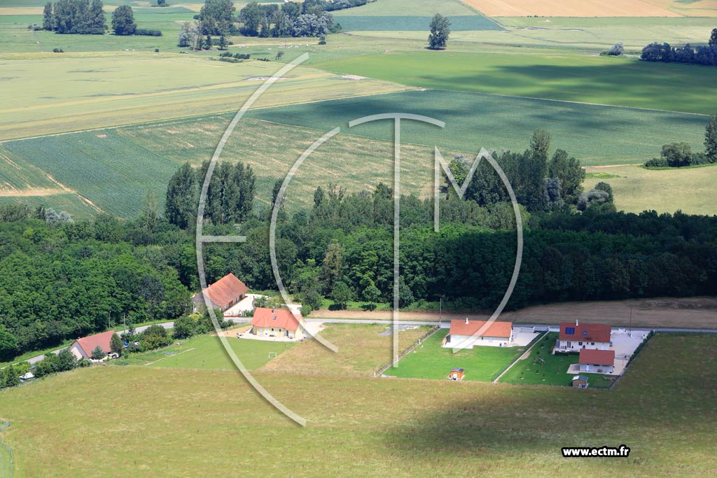 Photo arienne de Asnans-Beauvoisin (Beauvoisin)