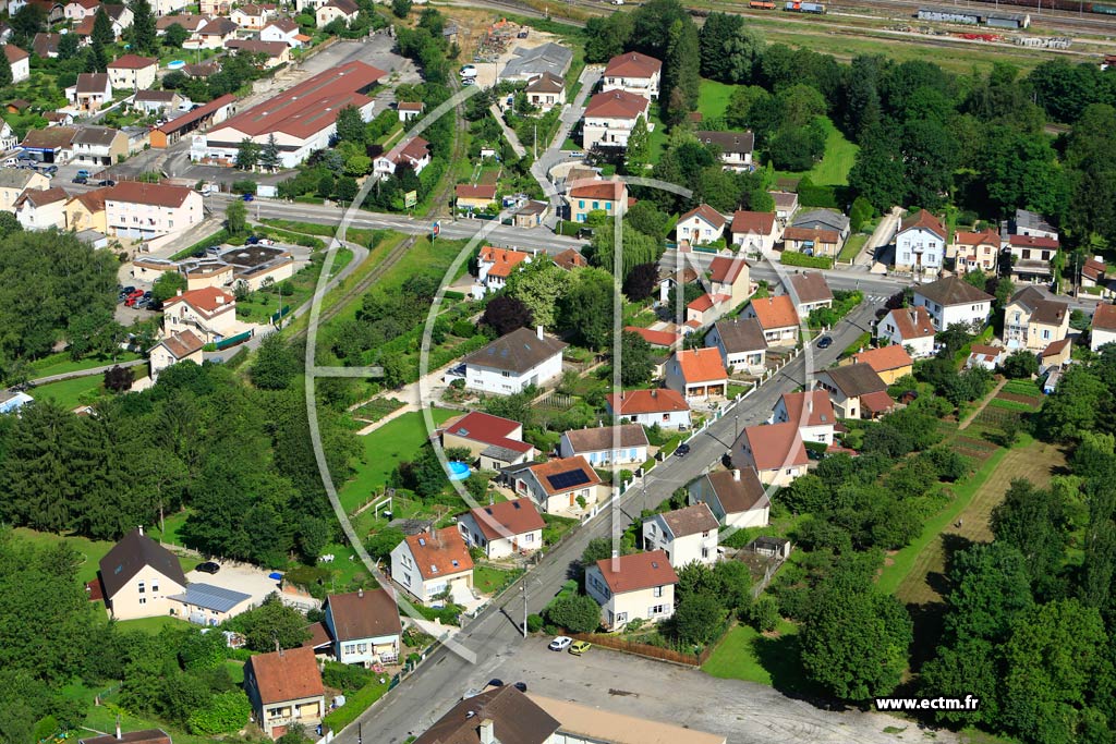 Photo arienne de Dole