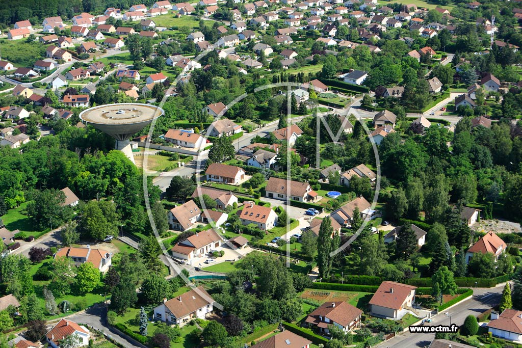 Photo arienne de Dole (Les Hauts de Plumont)